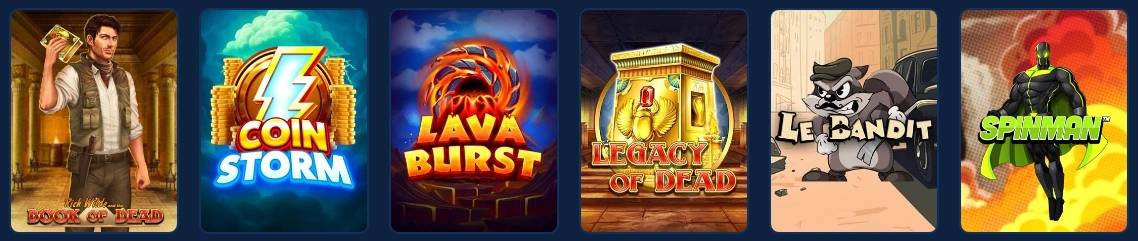 Gaming Categories at BetMac