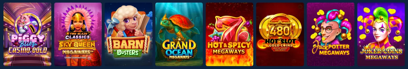 Slot Machine Games at BetMac Casino